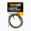 Leadcore z krętlikiem UnderCarp UC4 zielony 2