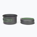 Zestaw naczyń turystycznych Rockland Travel Duo Anodized grey/green 2