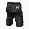 Spodenki kompresyjne męskie Pitbull Shorts Dillard grey camo 2