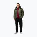 Kurtka męska Pitbull Sherpa Hooded Bomber olive 2