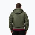 Kurtka męska Pitbull Sherpa Hooded Bomber olive 3
