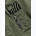 Kurtka męska Pitbull Sherpa Hooded Bomber olive 9