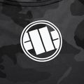 Rashguard damski Pitbull Rash T-S All black camo 5