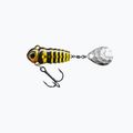 Przynęta wirujący ogonek SpinMad Crazy Bug Tail czarno-żółta 2401