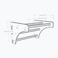 Drążek BenchK Pull Up Bar PB204 w kolorze naturalnego drewna BK-204 8