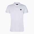 Koszulka polo męska Pitbull Polo Slim Logo white