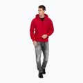 Kurtka męska Pitbull Athletic Hooded Nylon red 2