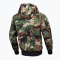 Kurtka męska Pitbull Athletic Hooded Nylon woodland camo 8