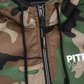 Kurtka męska Pitbull Athletic Hooded Nylon woodland camo 9