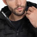 Kurtka zimowa męska Pitbull Quilted Hooded Carver black 4