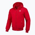 Kurtka zimowa męska Pitbull Cabrillo Hooded red 3