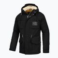 Kurtka zimowa męska Pitbull Gunner Hooded Parka black 4