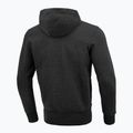 Bluza męska Pitbull Hooded Oldschool Razor charcoal melange 2