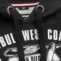 Bluza męska Pitbull Hooded Oldschool Razor charcoal melange 4