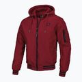 Kurtka męska Pitbull Nimitz Hooded burgundy 8