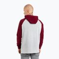 Bluza męska Pitbull Hooded Small Logo grey/burgundy 2