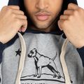 Bluza męska Pitbull Hooded California 210 grey/dark navy 3