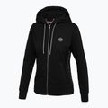 Bluza damska Pitbull Hooded Zip French Terry black