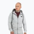 Bluza męska Pitbull Hooded Zip Small Logo F.Terry 220 grey/melange