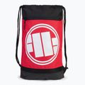 Worek Pitbull Logo 17 l back/red 2