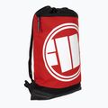 Worek Pitbull Logo 17 l back/red 5