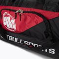 Torba treningowa Pitbull Big Duffle Bag Logo Pitbull Sports 100 l black/red 3