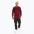 Bluza męska Pitbull Crewneck Classic Logo burgundy 2