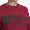 Bluza męska Pitbull Crewneck Classic Logo burgundy 4