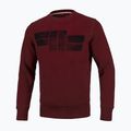Bluza męska Pitbull Crewneck Classic Logo burgundy 6