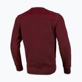 Bluza męska Pitbull Crewneck Classic Logo burgundy 7