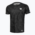 Koszulka męska  Pitbull Performance Mesh Net Camo All Black Camo black camo