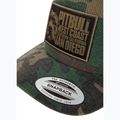 Czapka z daszkiem męska Pitbull Mesh Snapback ,,Blood Dog" Camo Trucker wood/black 3