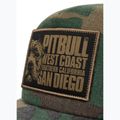 Czapka z daszkiem męska Pitbull Mesh Snapback ,,Blood Dog" Camo Trucker wood/black 4