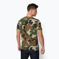 Koszulka męska Pitbull Slim Fit Lycra Small Logo woodland camo 3