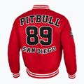 Kurtka męska Pitbull Silverwing Padded Varsity red 3