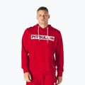 Bluza męska Pitbull Hooded Hilltop Terry Group red