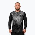 Longsleeve treningowy męski Pitbull Mesh Performance Pro Plus Born in 1989 black