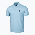 Koszulka polo męska Pitbull Polo Pique Regular light blue