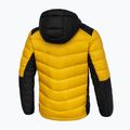 Kurtka zimowa męska Pitbull Evergold Hooded Padded yellow/black 7