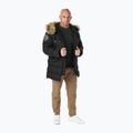 Kurtka zimowa męska Pitbull Kingston Parka black 3
