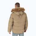 Kurtka zimowa męska Pitbull Taurus Hooded dark sand 2