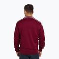 Bluza męska Pitbull Trackjacket Tape Logo Terry Group burgundy 3