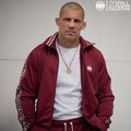 Bluza męska Pitbull Trackjacket Tape Logo Terry Group burgundy 3