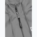 Kurtka męska Pitbull Athletic Logo Hooded Nylon light grey 4