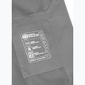 Kurtka męska Pitbull Athletic Logo Hooded Nylon light grey 8