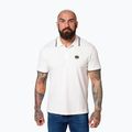 Koszulka polo męska Pitbull Polo Pique Stripes Regular white