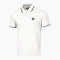 Koszulka polo męska Pitbull Polo Pique Stripes Regular white 4