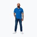 Koszulka polo męska Pitbull Polo Pique Stripes Regular royal blue 2