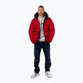 Kurtka zimowa męska Pitbull Barles Ribstop Padded Hooded red 2