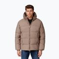 Kurtka zimowa męska Pitbull Duncan Quilted Hooded dark sand